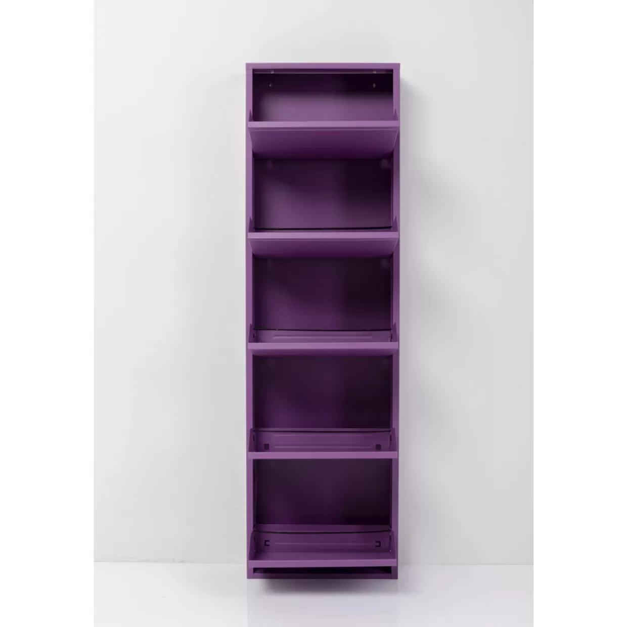 Scarpiera Caruso 5 Posti in Design Moderno, Viola - Arredamento Compatto e Accessori Funzionali by KARE Design