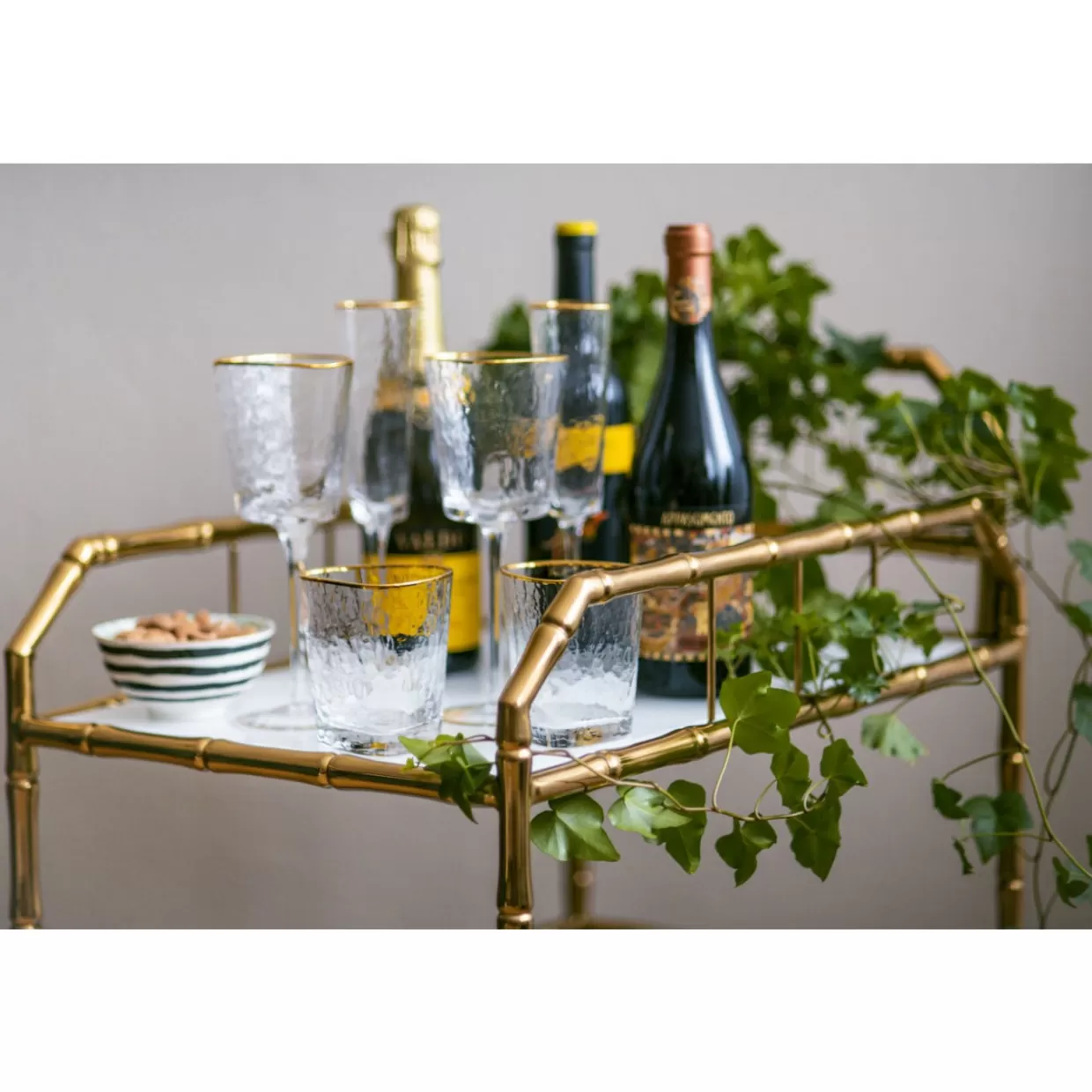 KARE Design Stoviglie & Accessori da Tavola Eleganti - Calice per Spumante Hommage, Design Esclusivo per Brindisi di Lusso