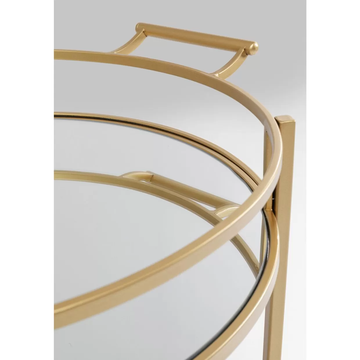 Carrelli da servizio eleganti Emilia - Tavoli stile industriale KARE Design per arredamento contemporaneo