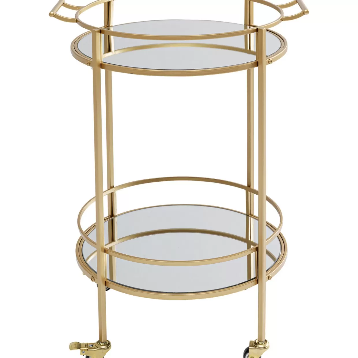 Carrelli da servizio eleganti Emilia - Tavoli stile industriale KARE Design per arredamento contemporaneo