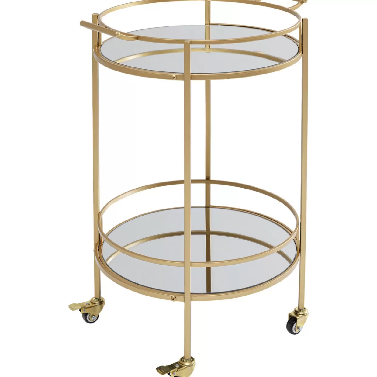 Carrelli da servizio eleganti Emilia - Tavoli stile industriale KARE Design per arredamento contemporaneo