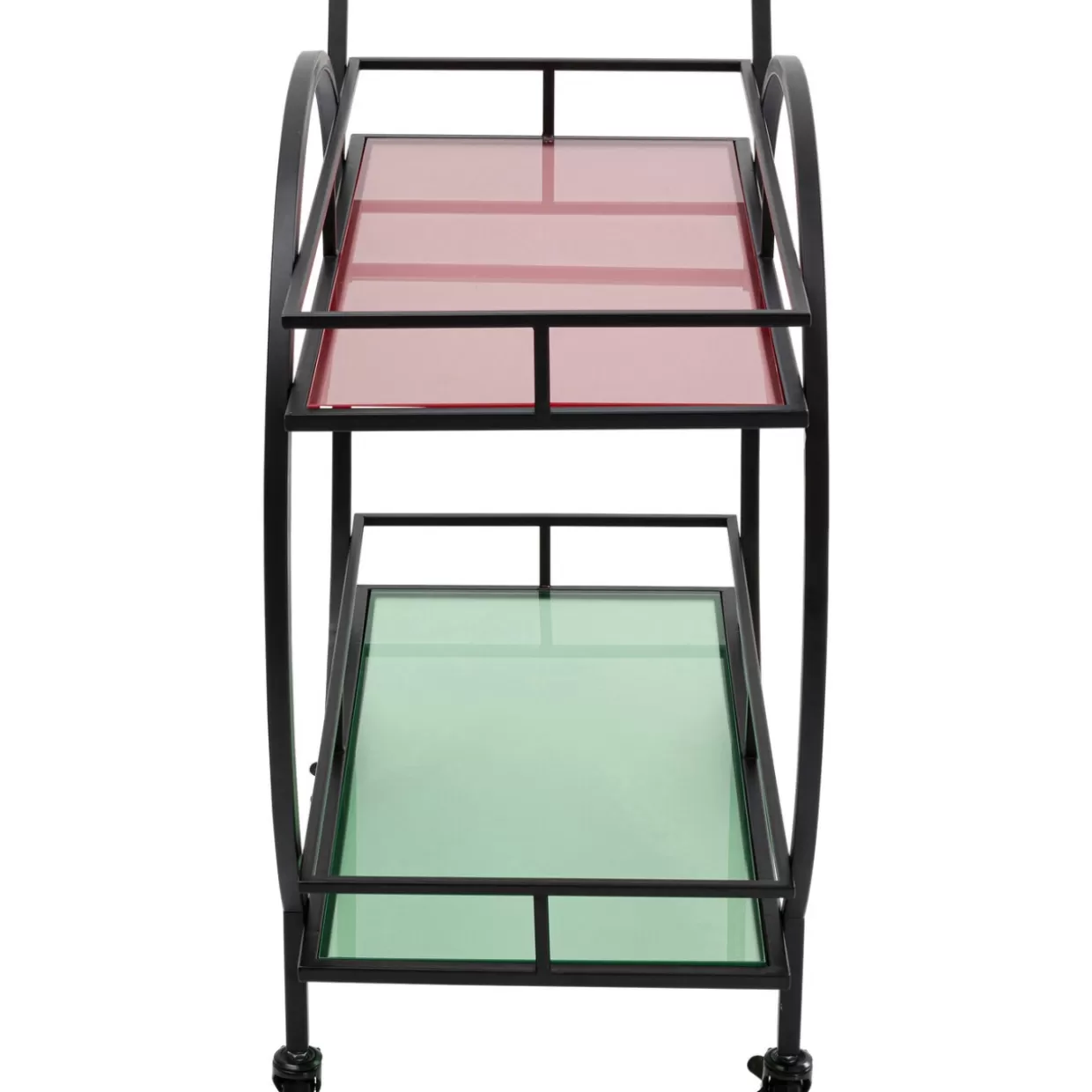 Carrello Multifunzione Moderno con Design a Arcobaleno - Tavoli da Pranzo Innovativi di KARE Design | Forma Rotonda e Colori Vibranti