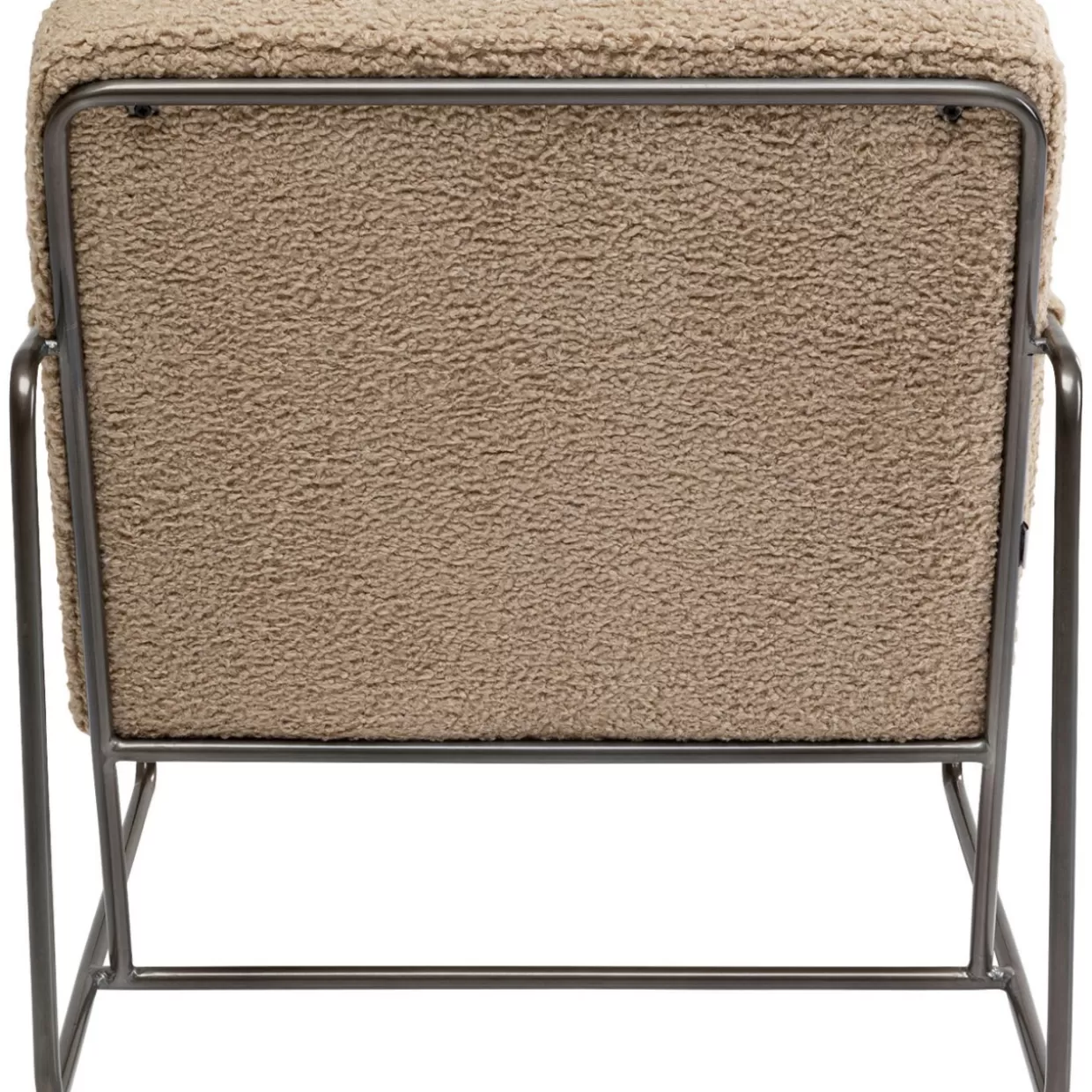 Poltrona Figero in Ecopelle Sabbia - Design Contemporaneo con Supporto Lombare | KARE Collection 

，。