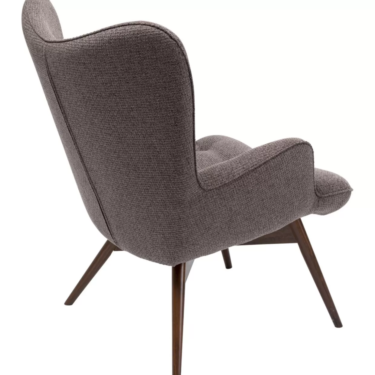 Poltrona Vicky Dolce Braun - Design Accogliente KARE | Sedia Relax con Rivestimento Morbido 

(：、、，。