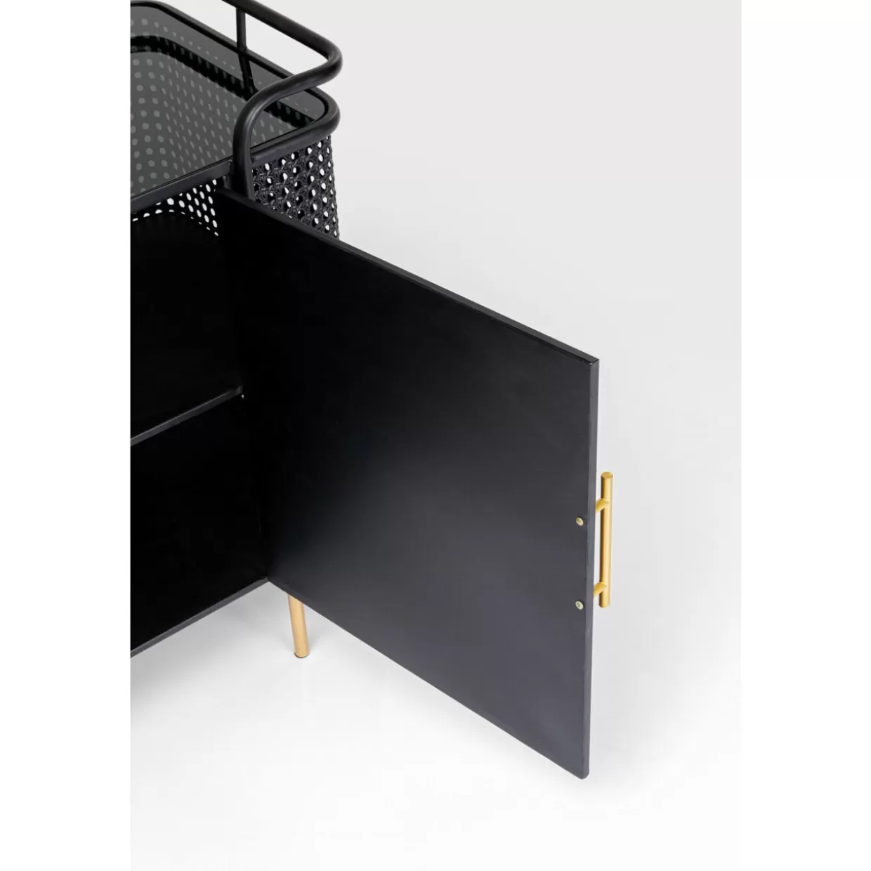 Credenza Moderna KARE Design con Struttura Fence Elegante - Comò 120x70 cm per Soggiorno Funzionale