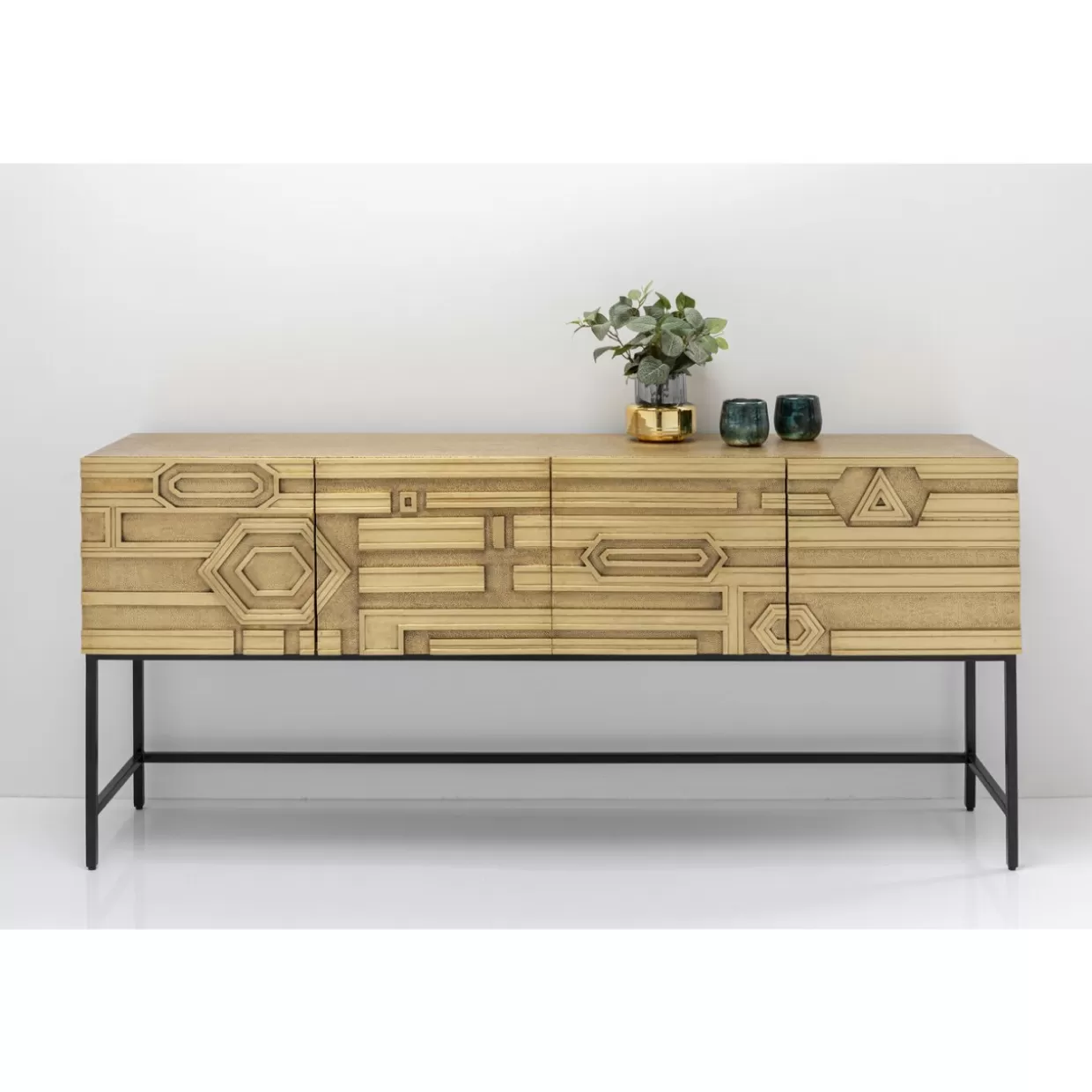 Credenza Moderna Futuro KARE Design - Comò Contemporaneo 183x86 cm per Soggiorno Elegante

(：，，，，，。)