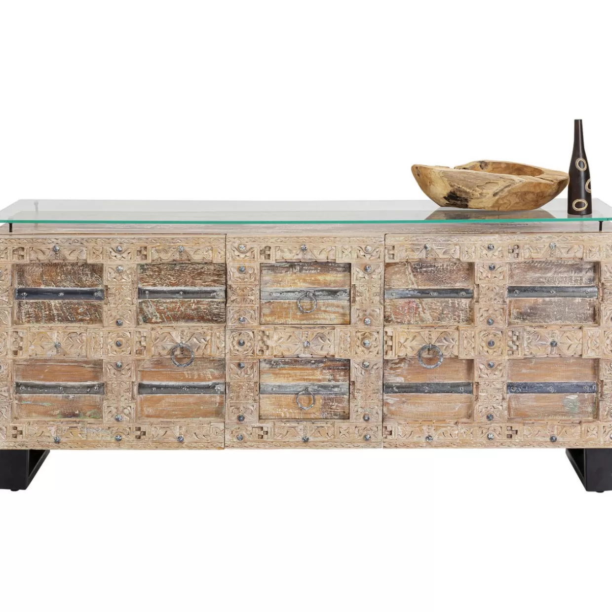 Credenza design moderna 'Kalif' con comò coordinati - Collezione esclusiva KARE per arredamento contemporaneo