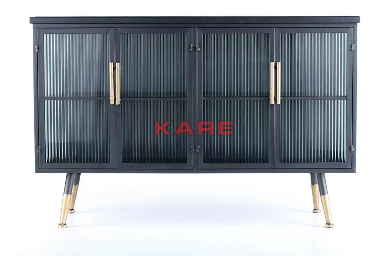 Credenza La Gomera Design Contemporaneo - Comò e Mobile Soggiorno con 4 Ante - Collezione Esclusiva KARE