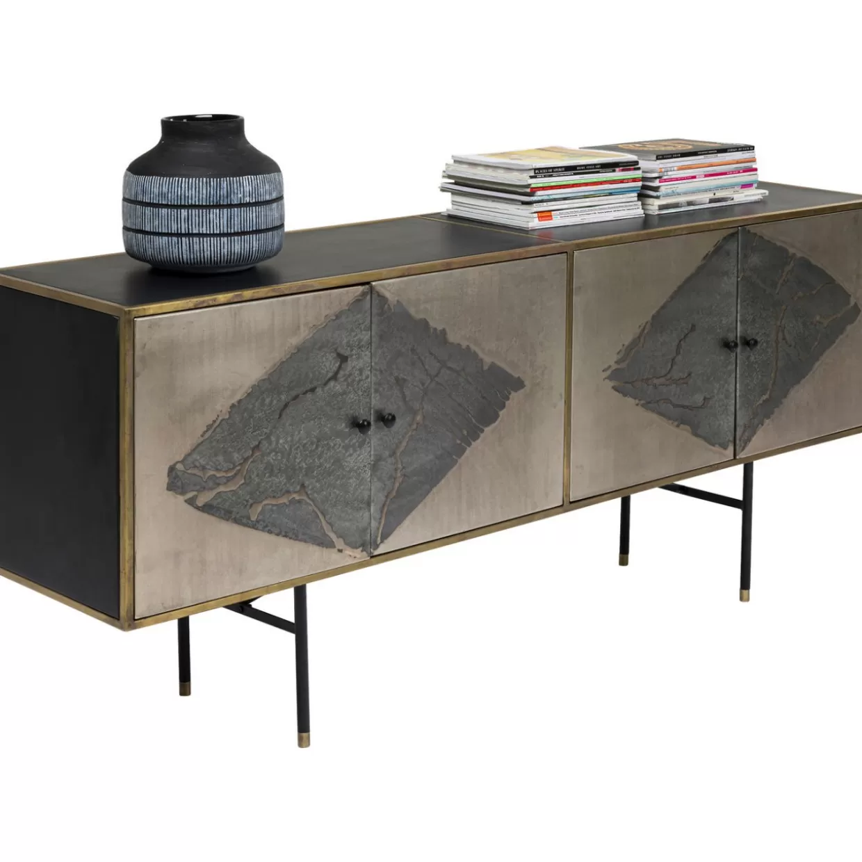 Credenze Moderne KARE Design | Linea Mancha con Comò Coordinati per Soggiorno Elegante