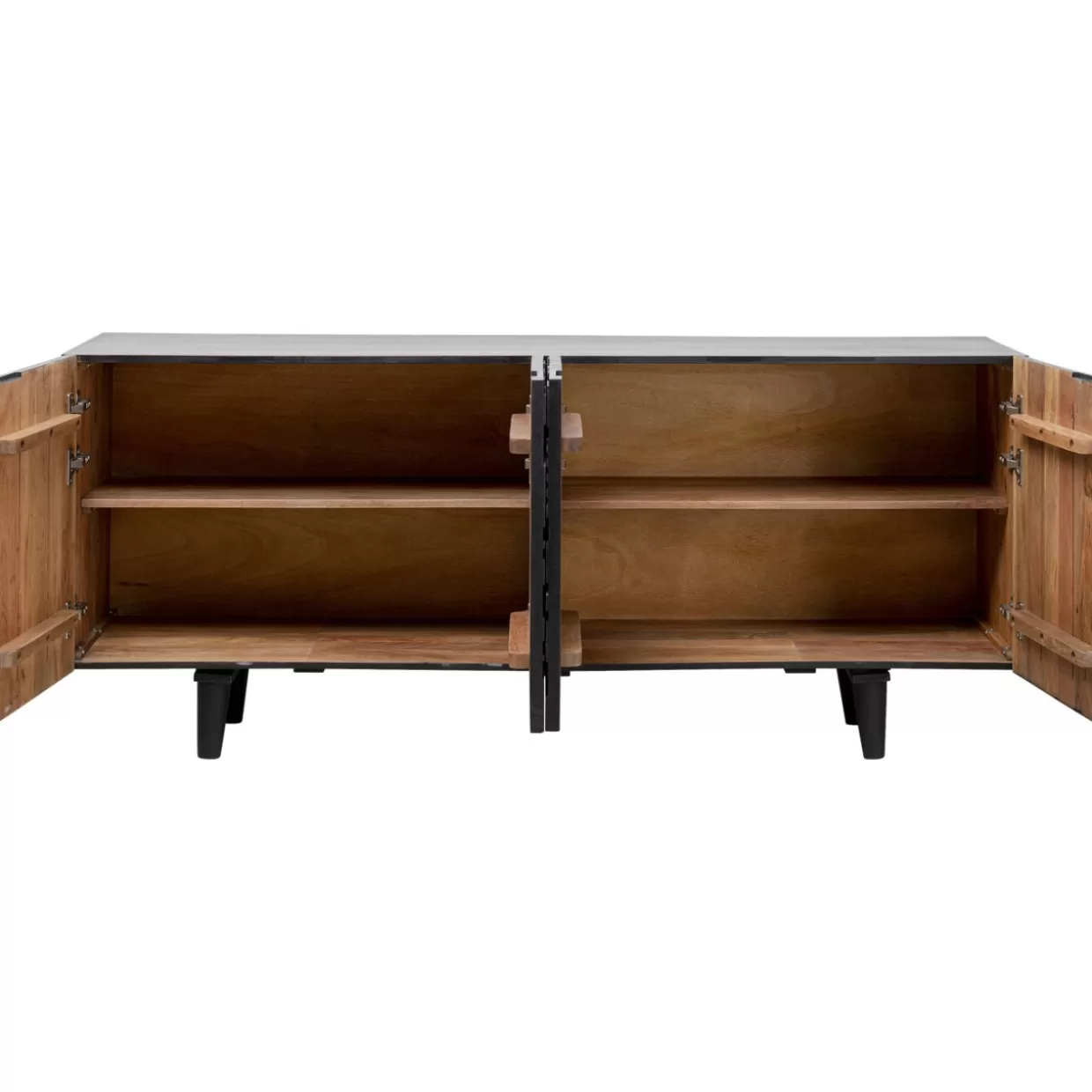 Credenza KARE Design da 177x75 cm - Modello NATIVERA con struttura in legno e ampio spazio