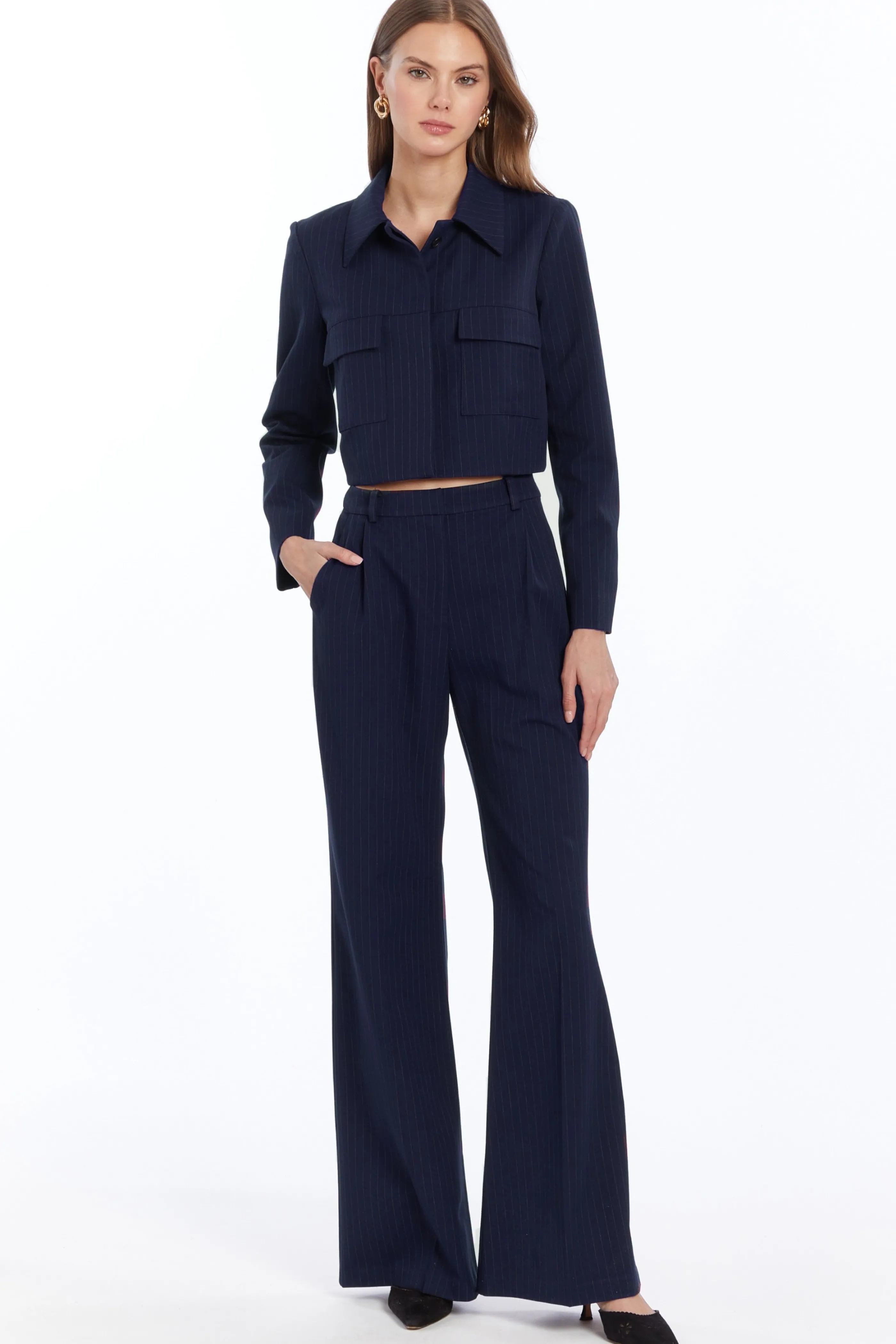 Pantaloni Eleganti Slater di Amanda Uprichard - Modello Confezionato a Mano con Design Premiativo - Collezione Primavera con Fascia Vita Personalizzabile