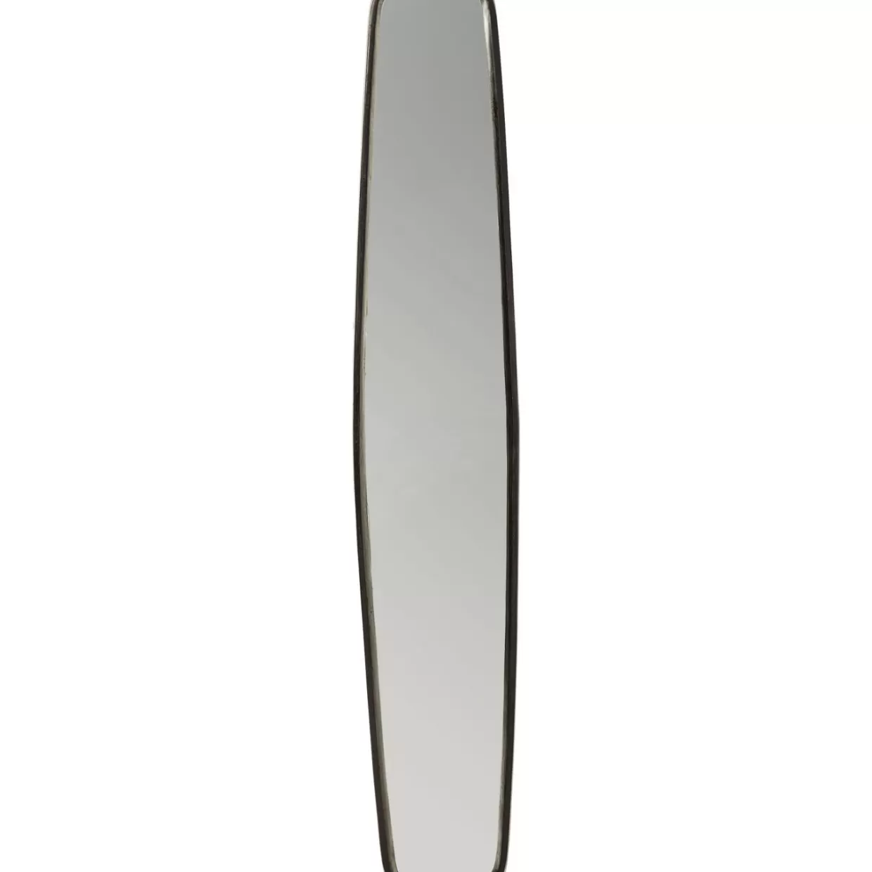 KARE Design Specchio Clip Nero con Cornice Moderna - Specchio Decorativo 32x177 cm per Interni