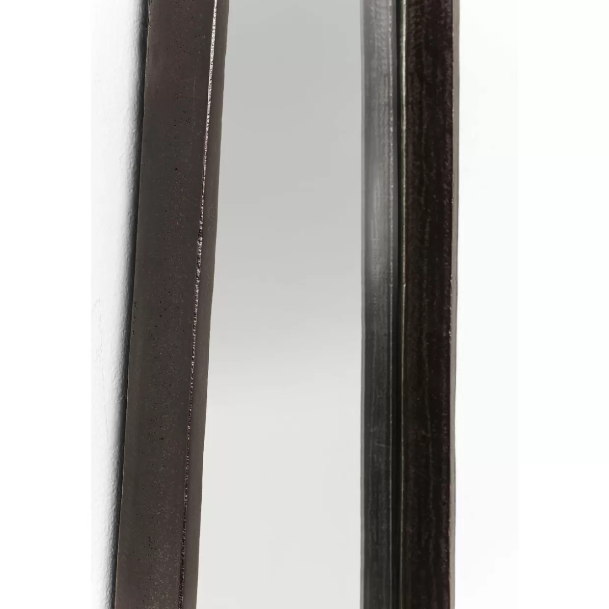 KARE Design Specchio Clip Nero con Cornice Moderna - Specchio Decorativo 32x177 cm per Interni