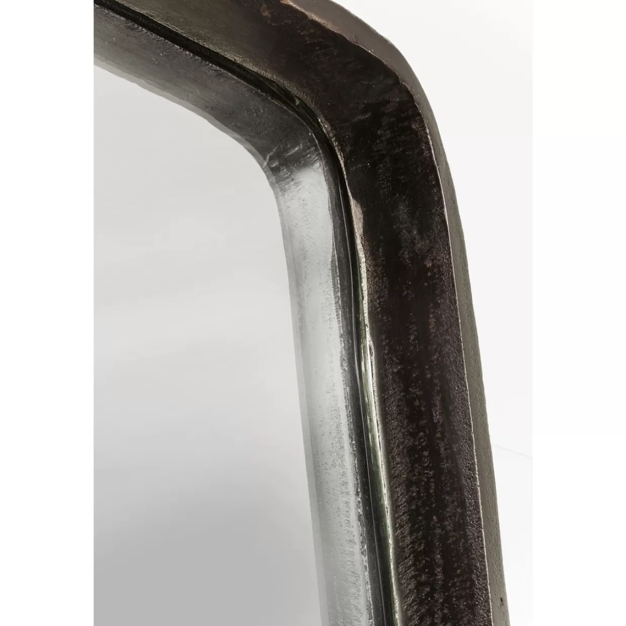 KARE Design Specchio Clip Nero con Cornice Moderna - Specchio Decorativo 32x177 cm per Interni