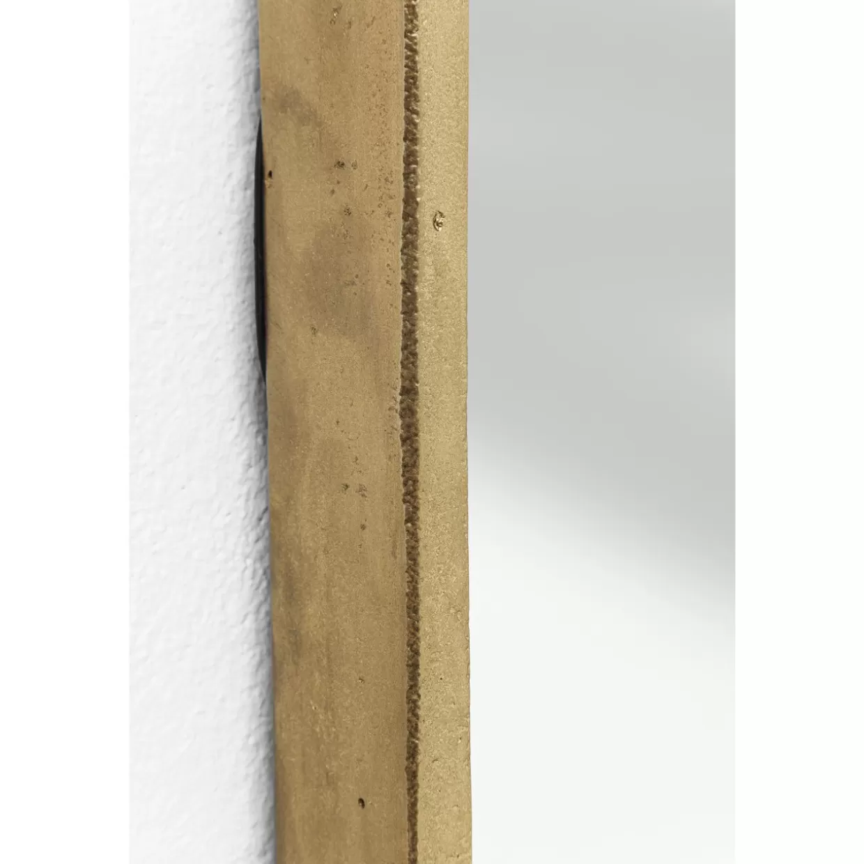 Specchio Decorativo con Clip in Ottone KARE - Cornice Moderna 32x177 cm per Arredamento Stiloso
