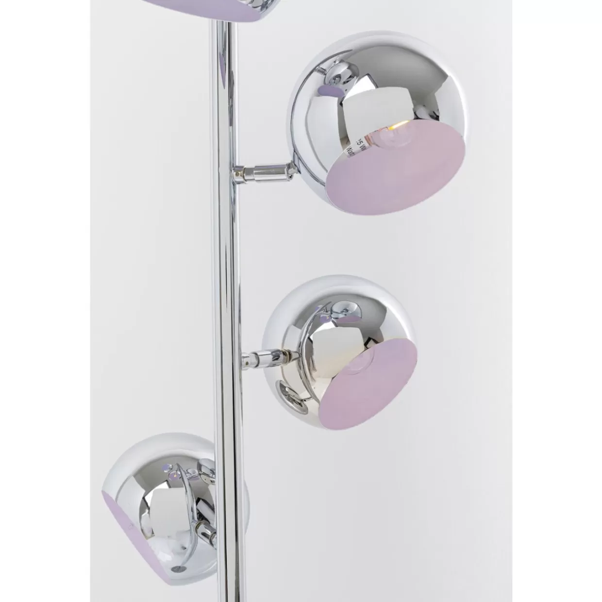 KARE Design Steh & Bodenleuchten | Stehleuchte Calotta Chrome 5Er