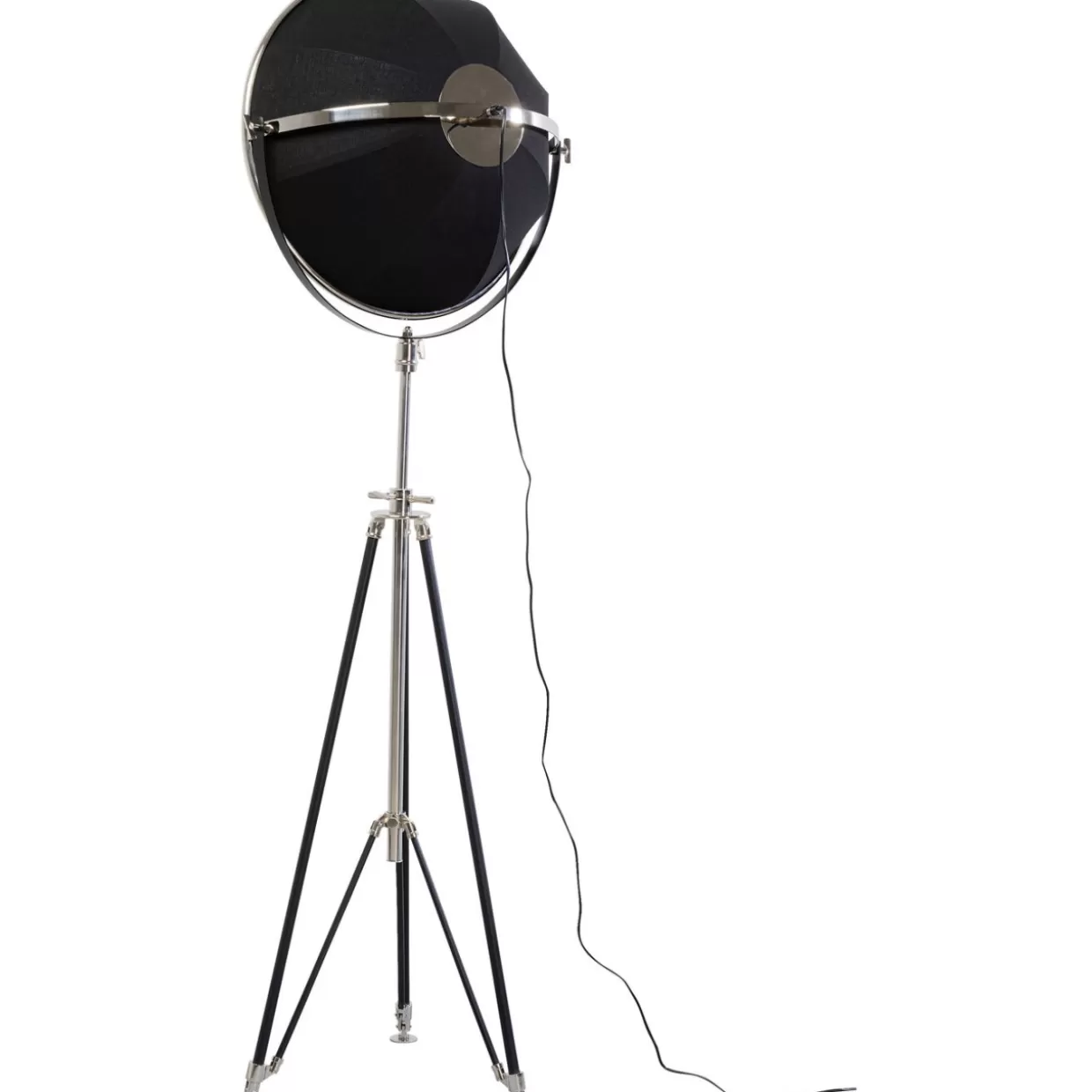 KARE Design Steh & Bodenleuchten | Stehleuchte Cinema Silber 190Cm