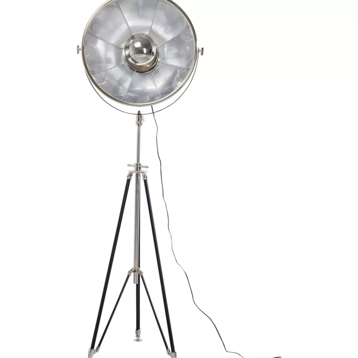 KARE Design Steh & Bodenleuchten | Stehleuchte Cinema Silber 190Cm