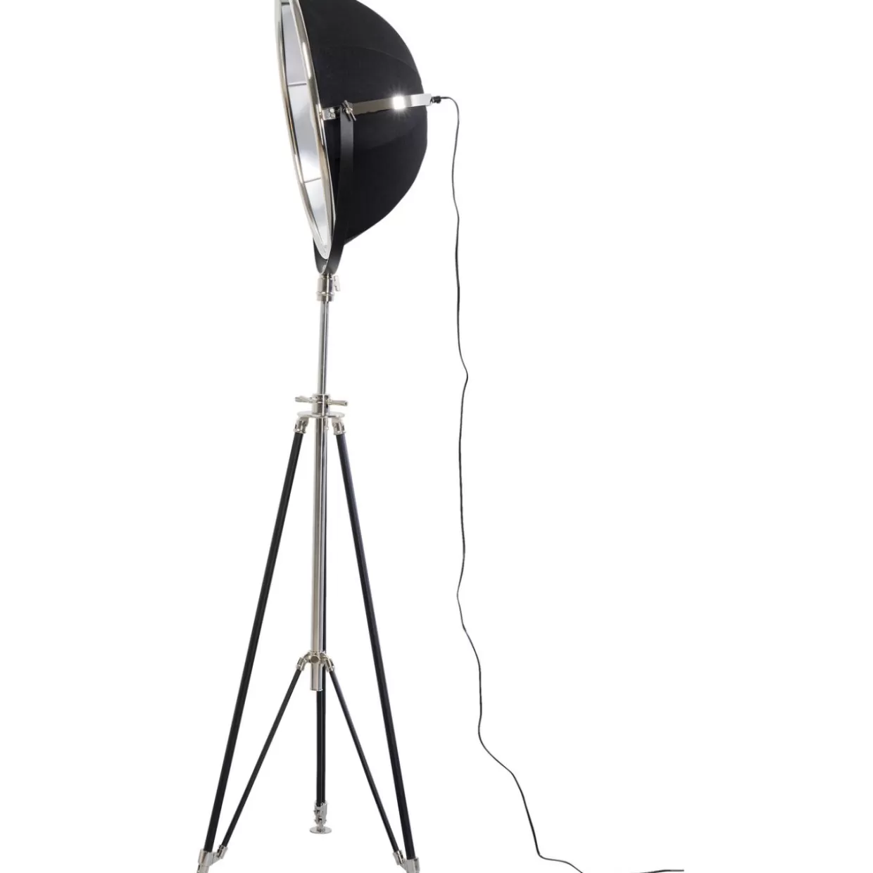 KARE Design Steh & Bodenleuchten | Stehleuchte Cinema Silber 190Cm