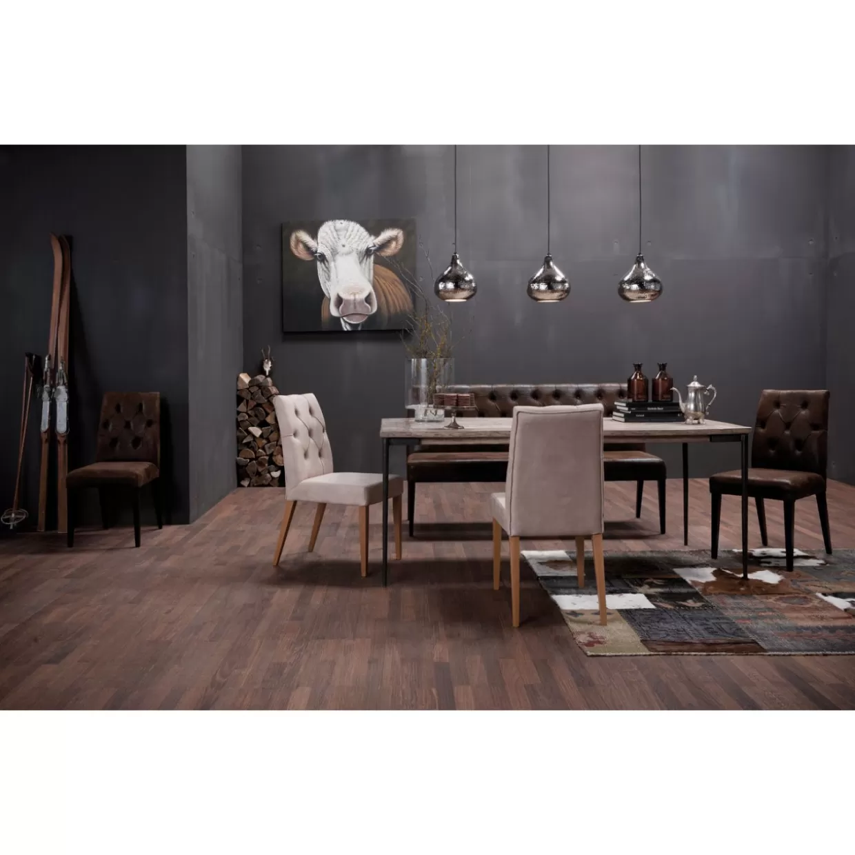 KARE Design - Sedia Relax con Bottoni Decorativi - Stile Vintage e Design Unico 

(Alternative version: Poltrona Casual KARE - Bottoni Anticato e Linee Retrò per Arredi con Carattere)