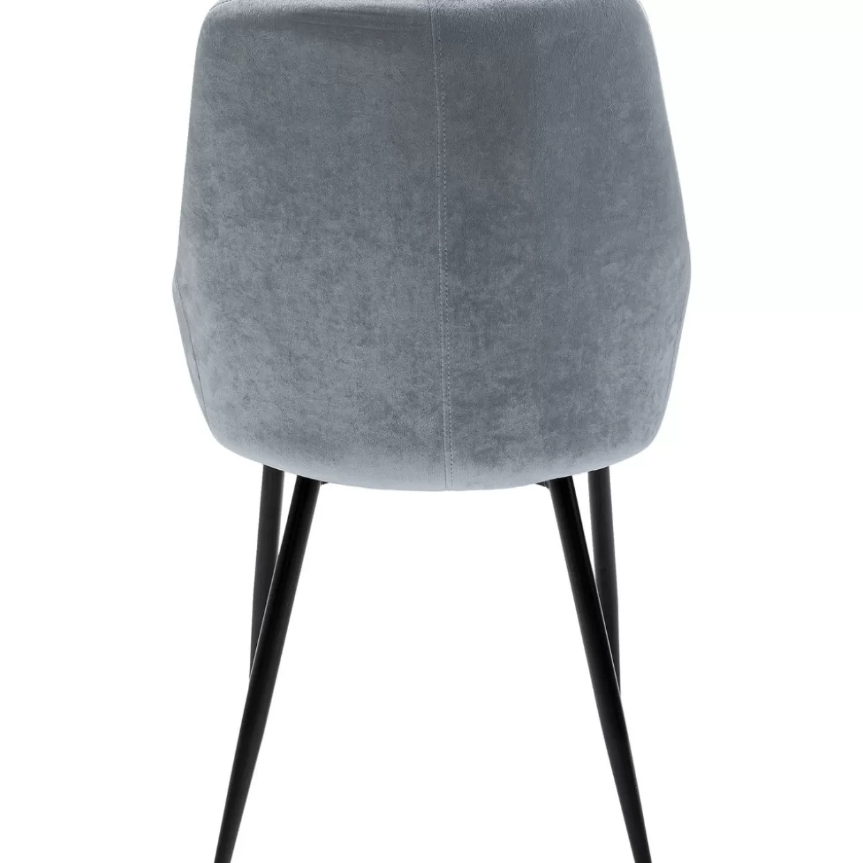 KARE Design - Sedia East Side in Tessuto Grigio Antracite con Struttura Moderna