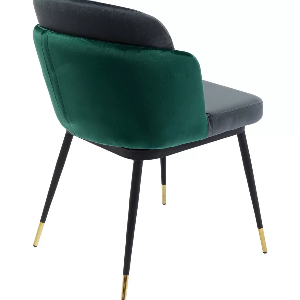 KARE Design Sedia Moderna Hojas - Grigio Antracite per Arredi Contemporanei