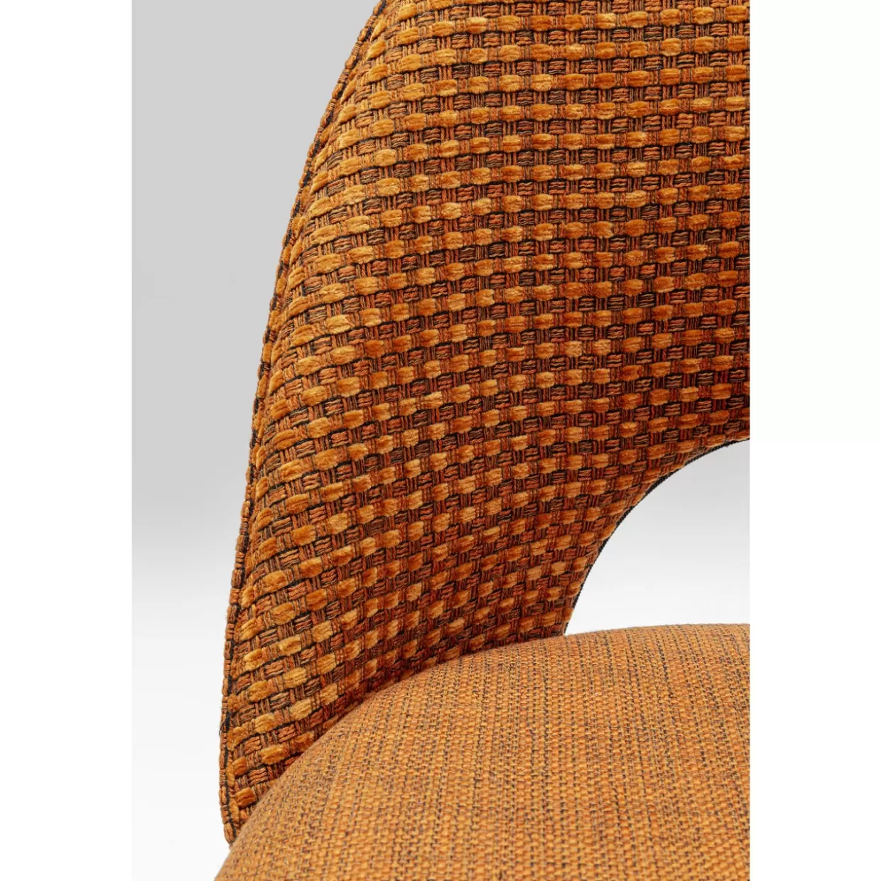 Sedia Design Hudson Arancione di KARE - Moderno Complemento d'Arredo per Interni