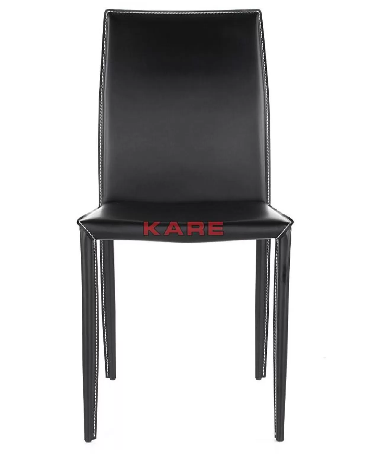 KARE Design | Sedia Milano Nero - Design Moderno e Confortevole per Arredamento Contemporaneo