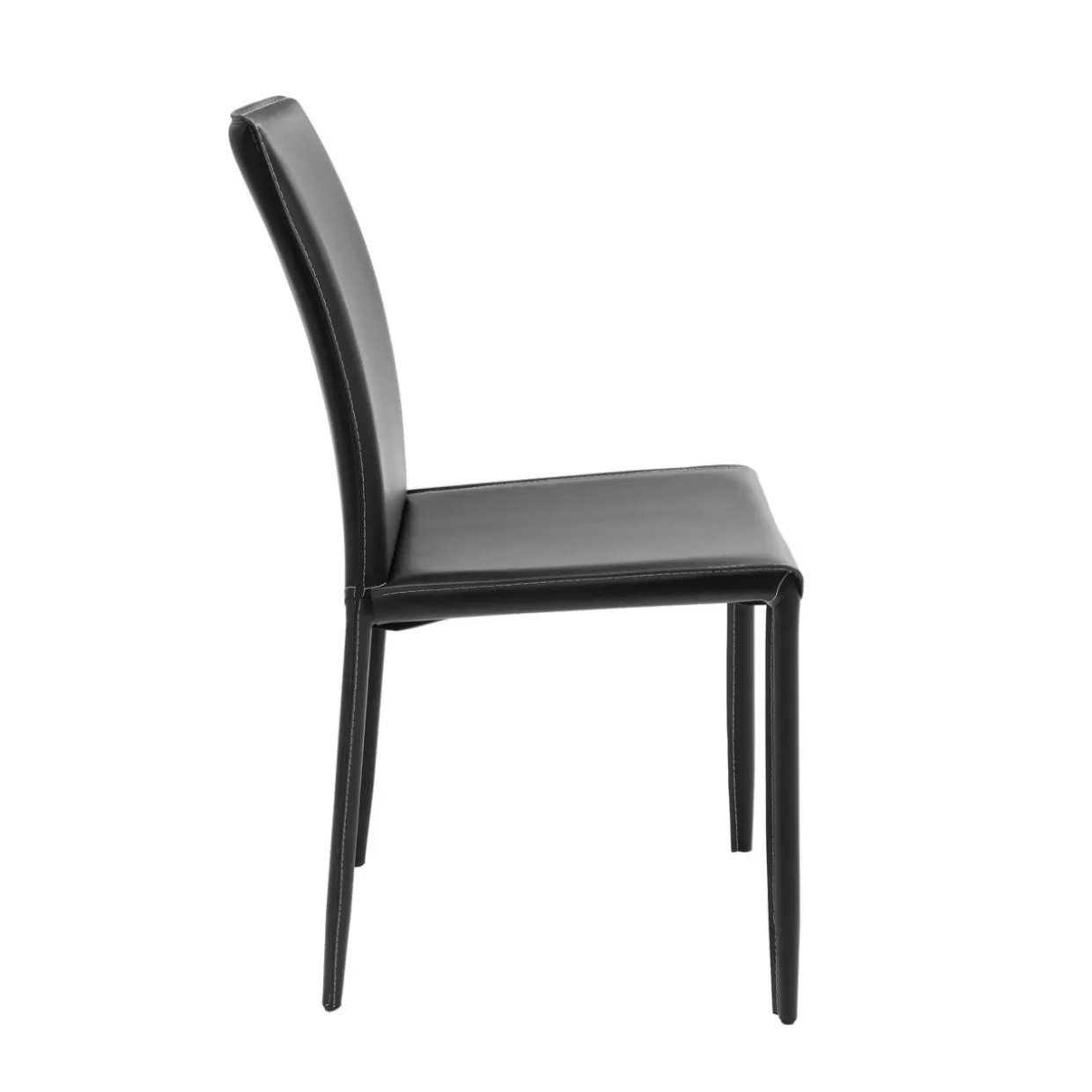 KARE Design | Sedia Milano Nero - Design Moderno e Confortevole per Arredamento Contemporaneo