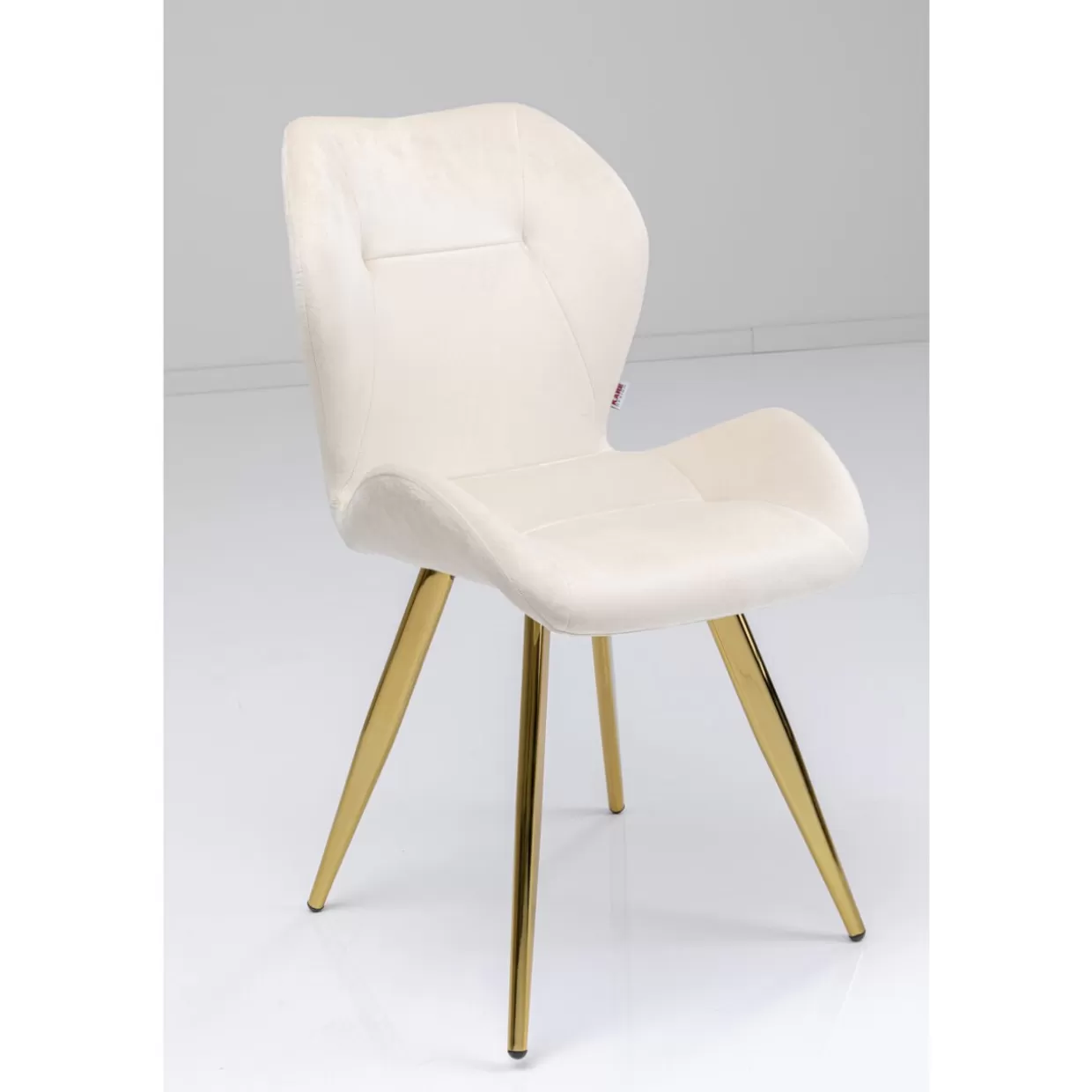 KARE Design - Sedia Viva in Tonalità Crema | Linea Elegante con Design Contemporaneo e Conforto Moderno
