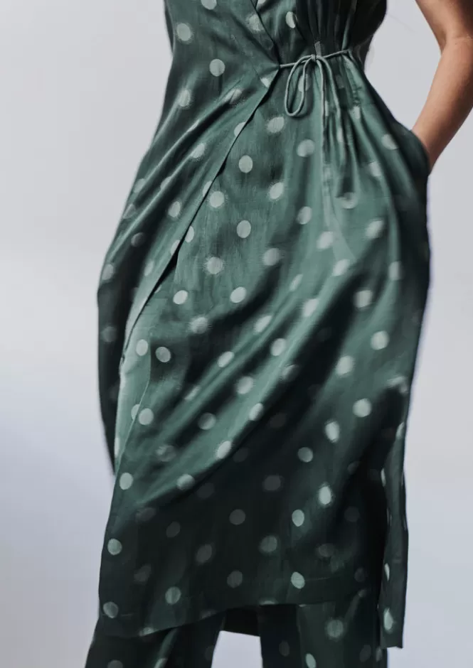Abito Jacquard Donna Sole Luna - Stile Bohemien con Ricami Artigianali, Disponibile per Acquisto Online