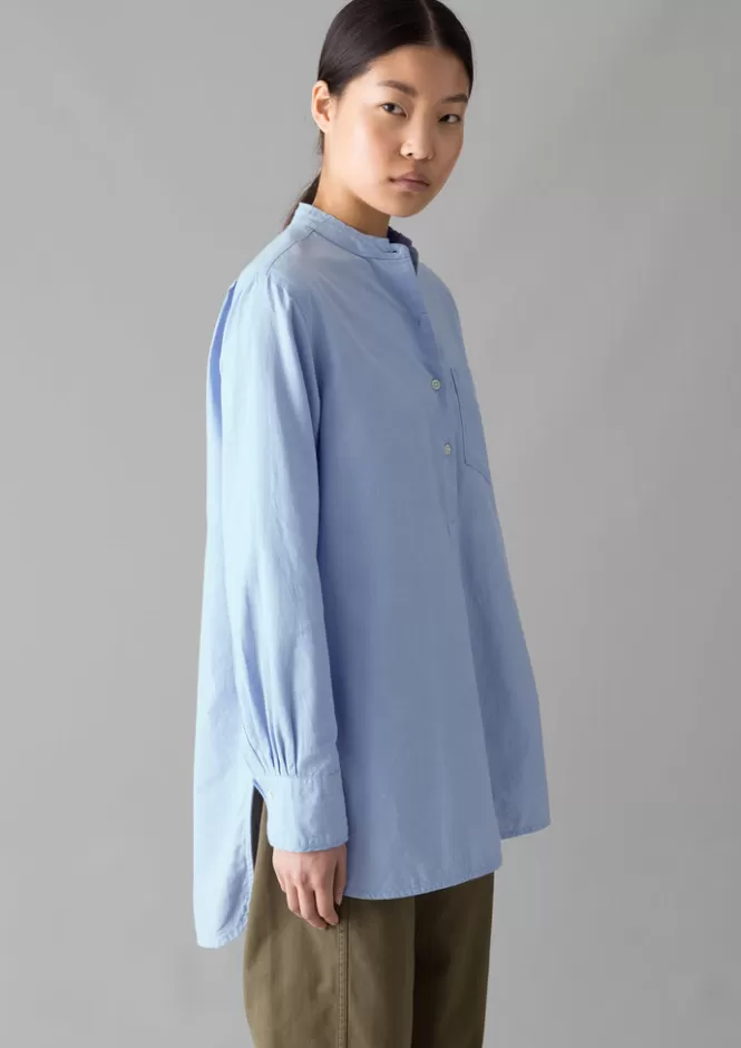 Taro - Camicia Donna in Oxford di Cotone, Lunghezza Intera per Lavoro Comoda | Abbigliamento Casual Elegante