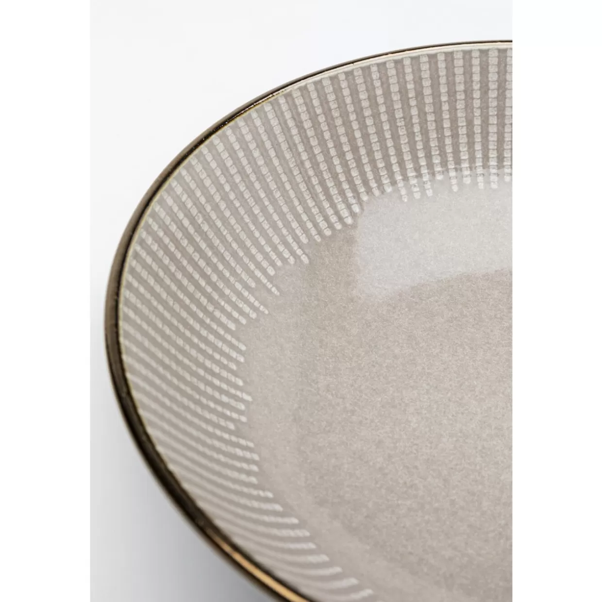 Amalia - Piatto fondo in ceramica 21 cm, collezione raffinata per completare la tua tavola | Design elegante KARE