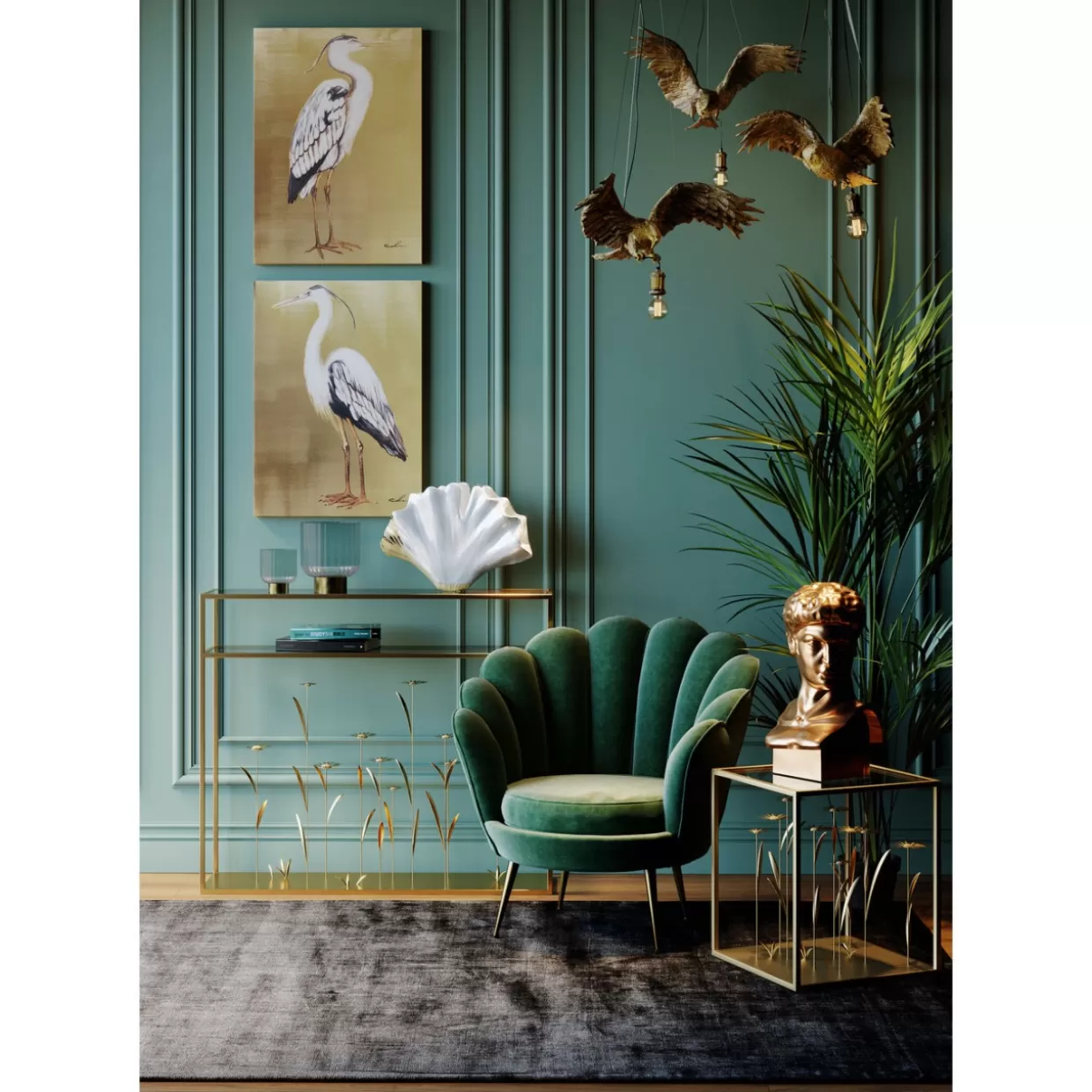 Tappeto Elegante Rocky 170x240 cm - Calore Naturale, Design KARE
