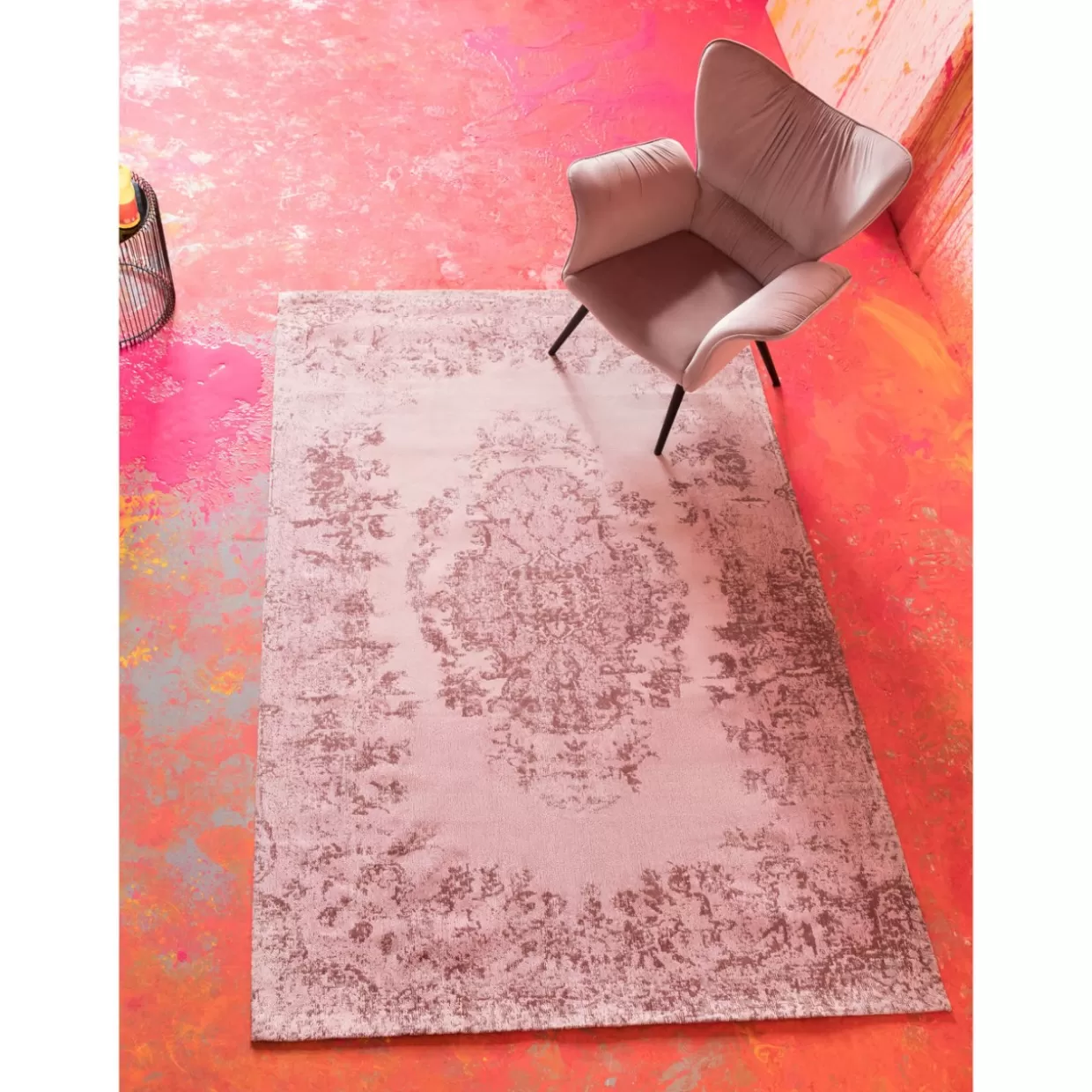 Tappeto Kilim Design Moderno con Motivi Eleganti in Tonalità Sabbia - 170x240 cm by KARE Collection