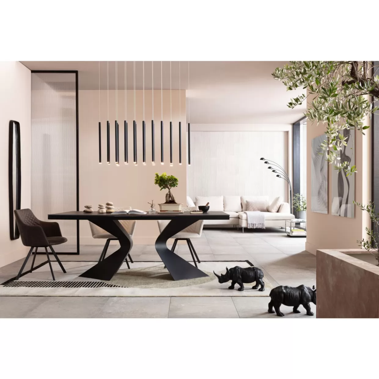 KARE Design Tappeto Levia 200x300 cm | Tappeto Moderno per Soggiorno con Design Esclusivo, Ideale per Arredamento Contemporaneo
