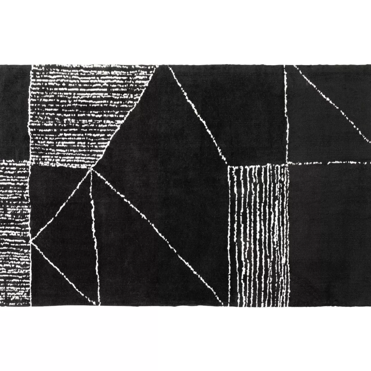 KARE Design - Tappeto Opaco in Rete, Elegante 170x240 cm per Ambienti Moderni