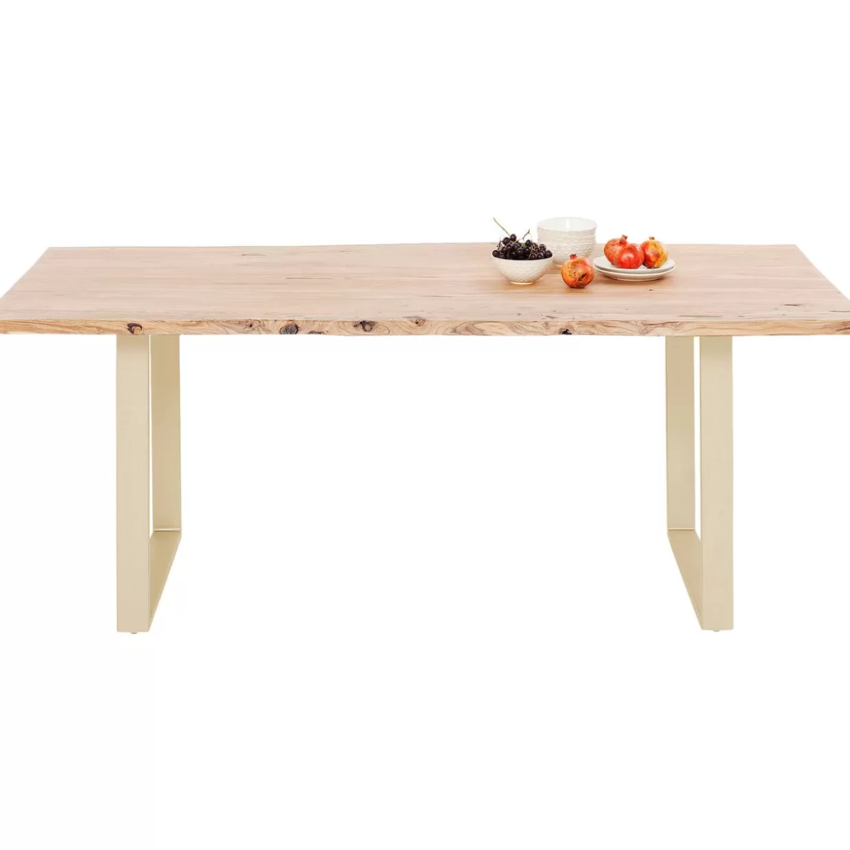 Tavolo Harmony in Ottone KARE Design - Dimensione Elegante 200x100 cm