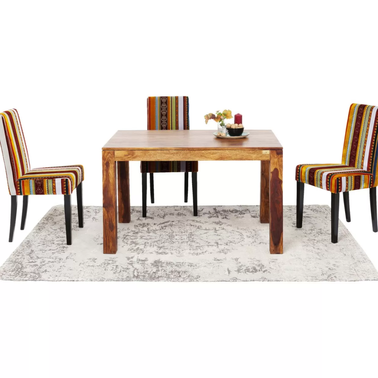 KARE Design - Tavolo Moderno Momo con 2 Piani Estensibili, Dimensione Regolabile 120 cm (40+40) x 80 cm - Soluzione Elegante per Soggiorno o Ufficio