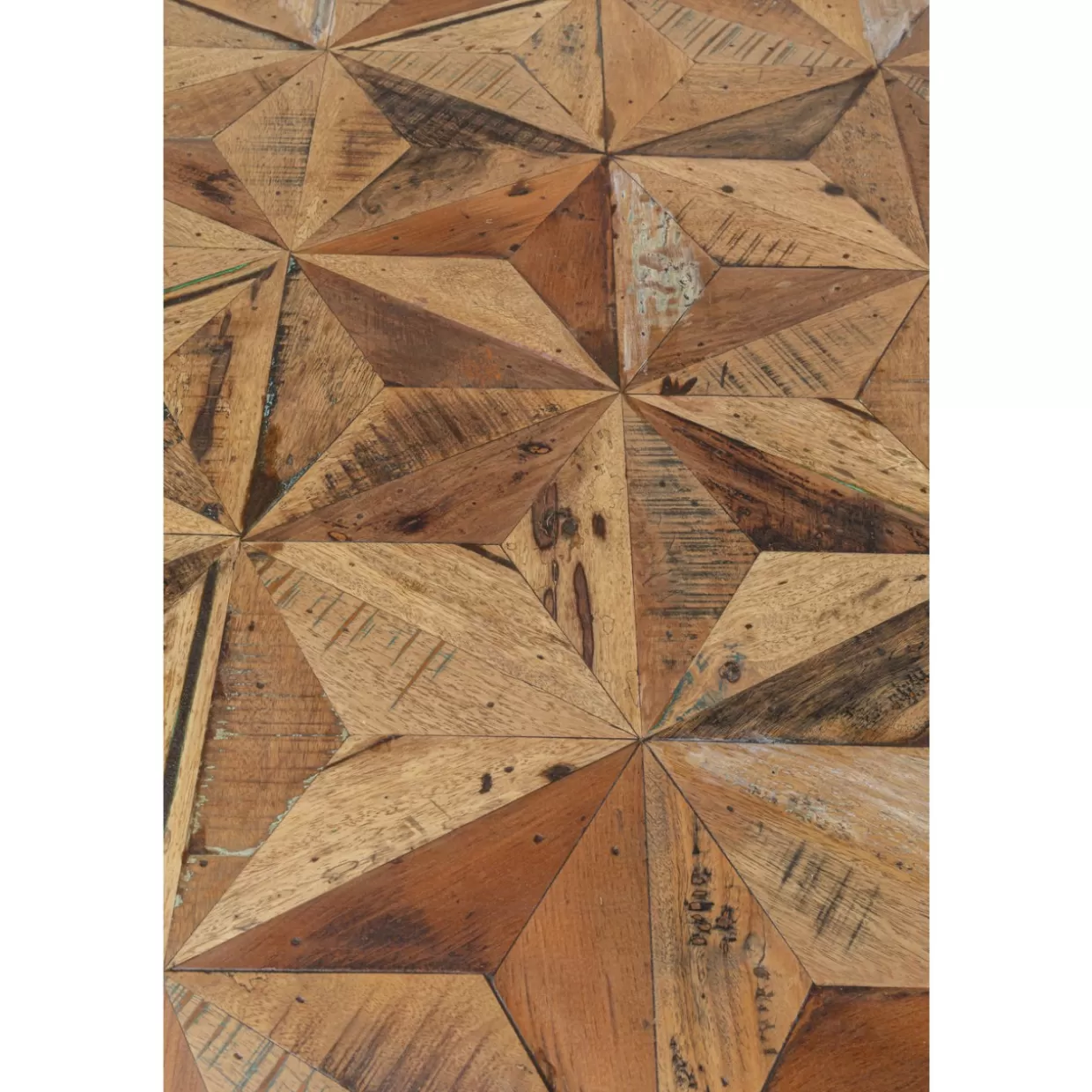 Elegante Tavolo da Pranzo KARE Design - Struttura Stelle in Ottone 180x90 cm con Design Unico per Ambienti Ricercati