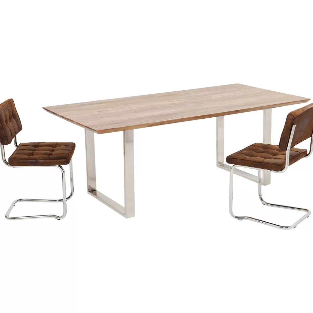 Tavolo design Symphony Chrom – Finitura cromata moderna con dimensioni 200x100 cm | Collezione esclusiva KARE