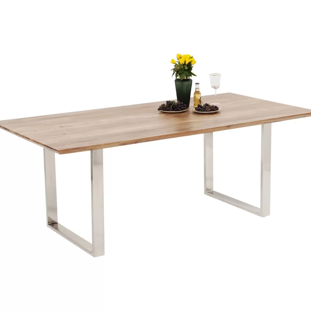 Tavolo design Symphony Chrom – Finitura cromata moderna con dimensioni 200x100 cm | Collezione esclusiva KARE