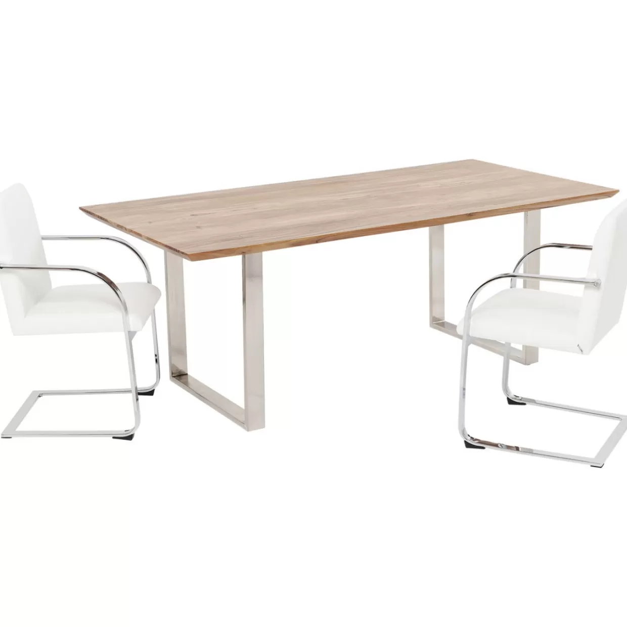 Tavolo design Symphony Chrom – Finitura cromata moderna con dimensioni 200x100 cm | Collezione esclusiva KARE