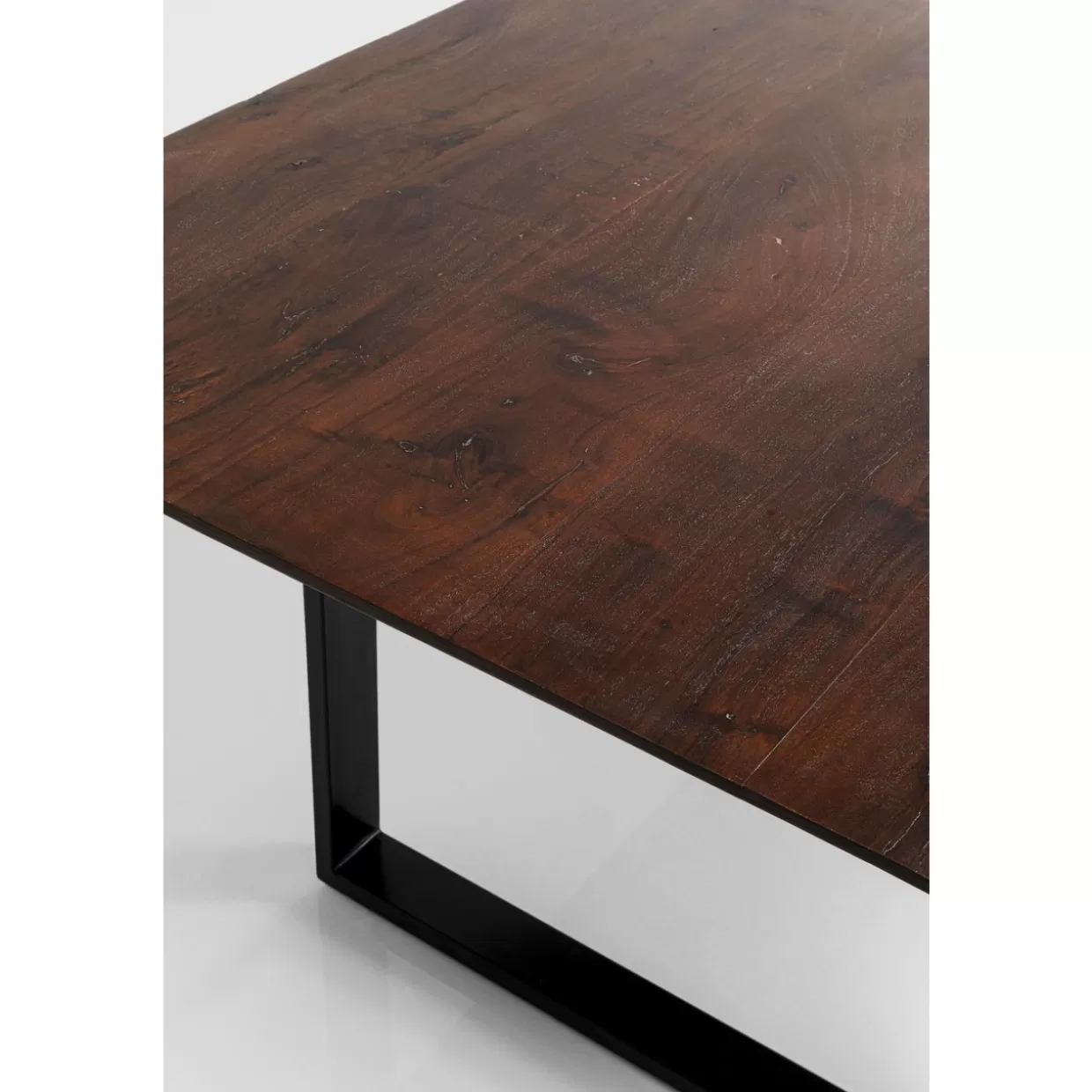 Tavolo da design Symphony in nero intenso - KARE Design, dimensioni 200x100 cm per spazi eleganti