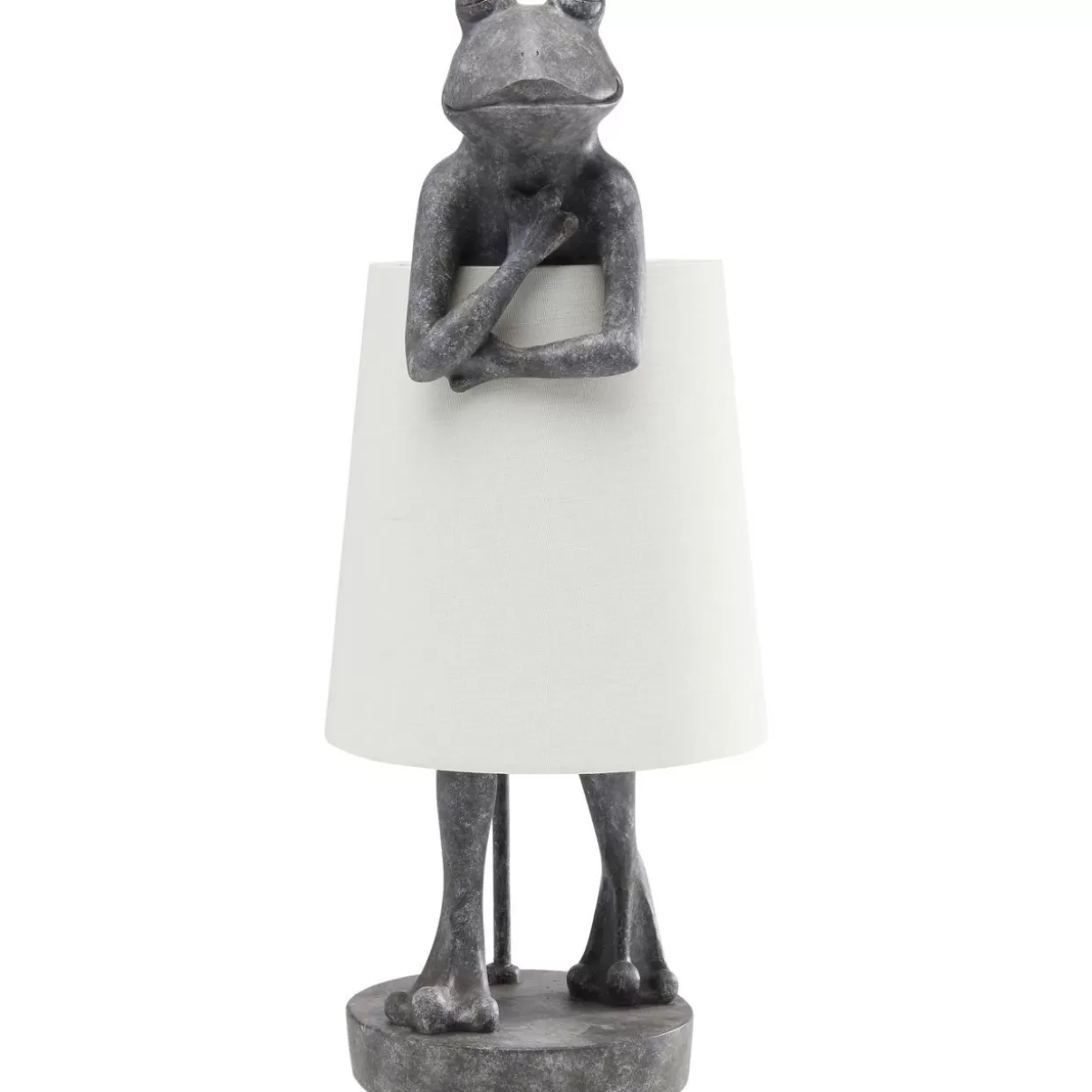 KARE Design Tischleuchten | Tischleuchte Animal Frog Grau