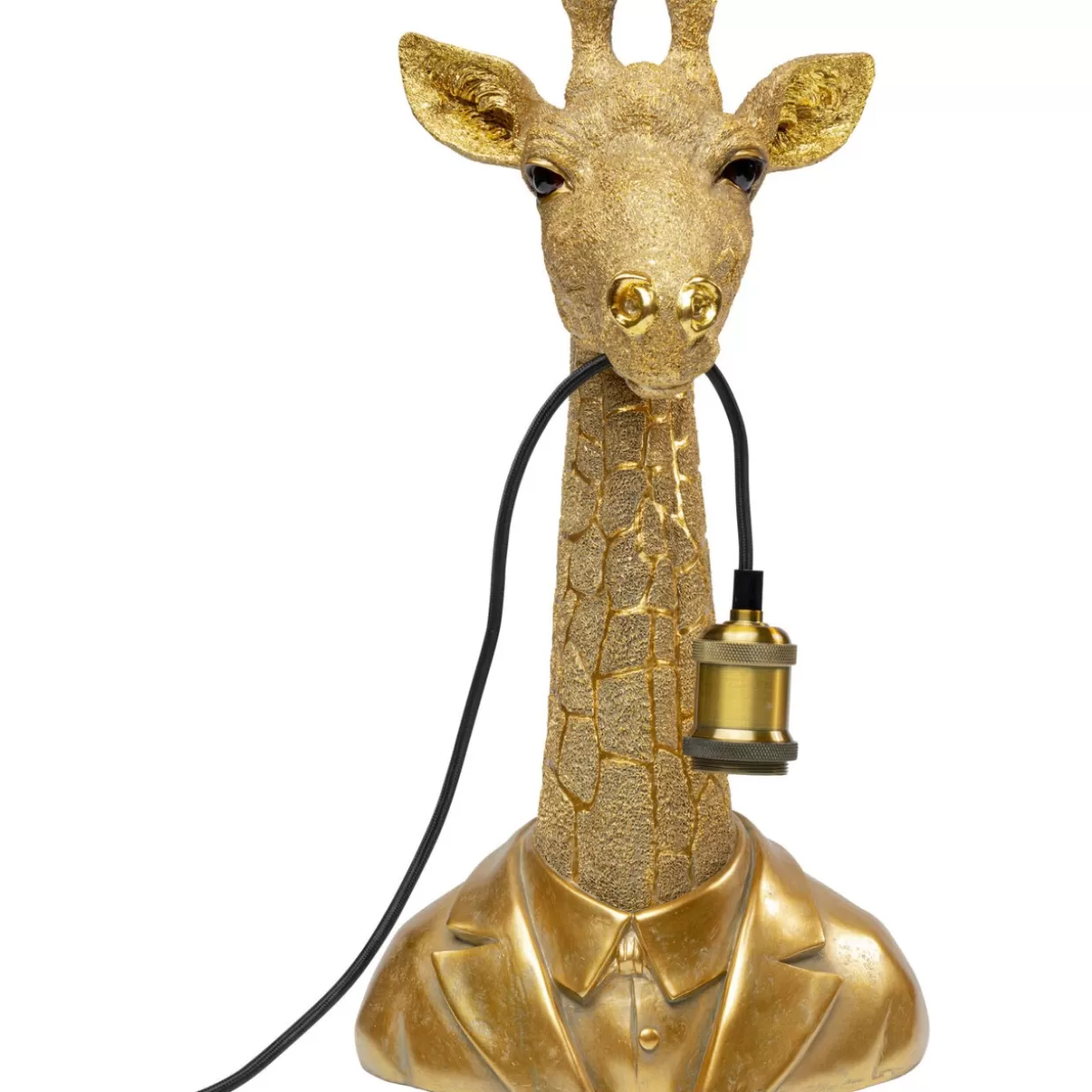 KARE Design Tischleuchten | Tischleuchte Animal Giraffe Gold 50Cm