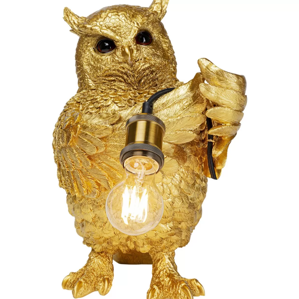 KARE Design Tischleuchten | Tischleuchte Animal Owl 37Cm