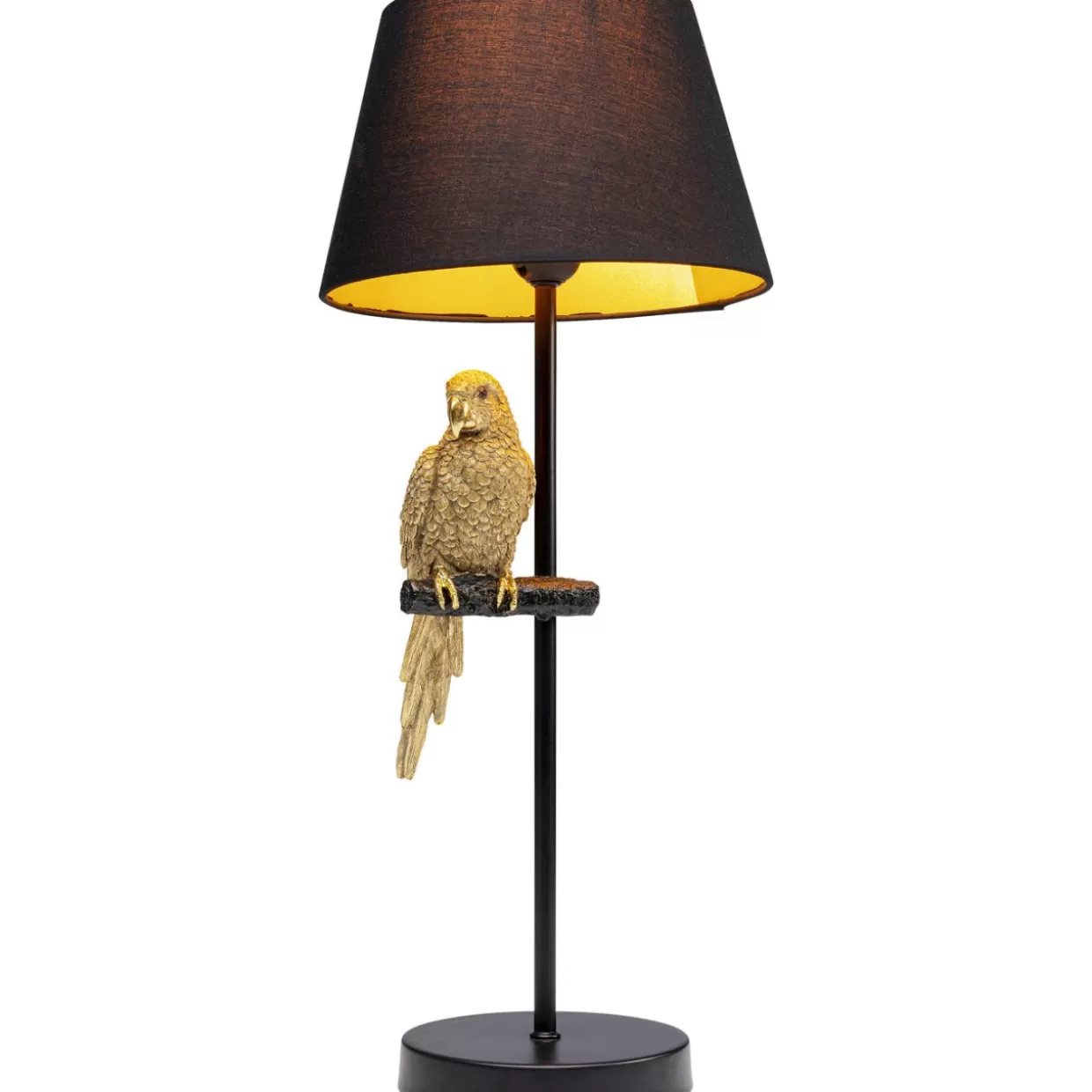 KARE Design Tischleuchten | Tischleuchte Animal Parrot Gold 56Cm