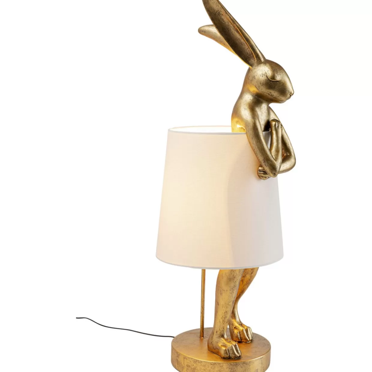 KARE Design Tischleuchten | Tischleuchte Animal Rabbit Gold 88