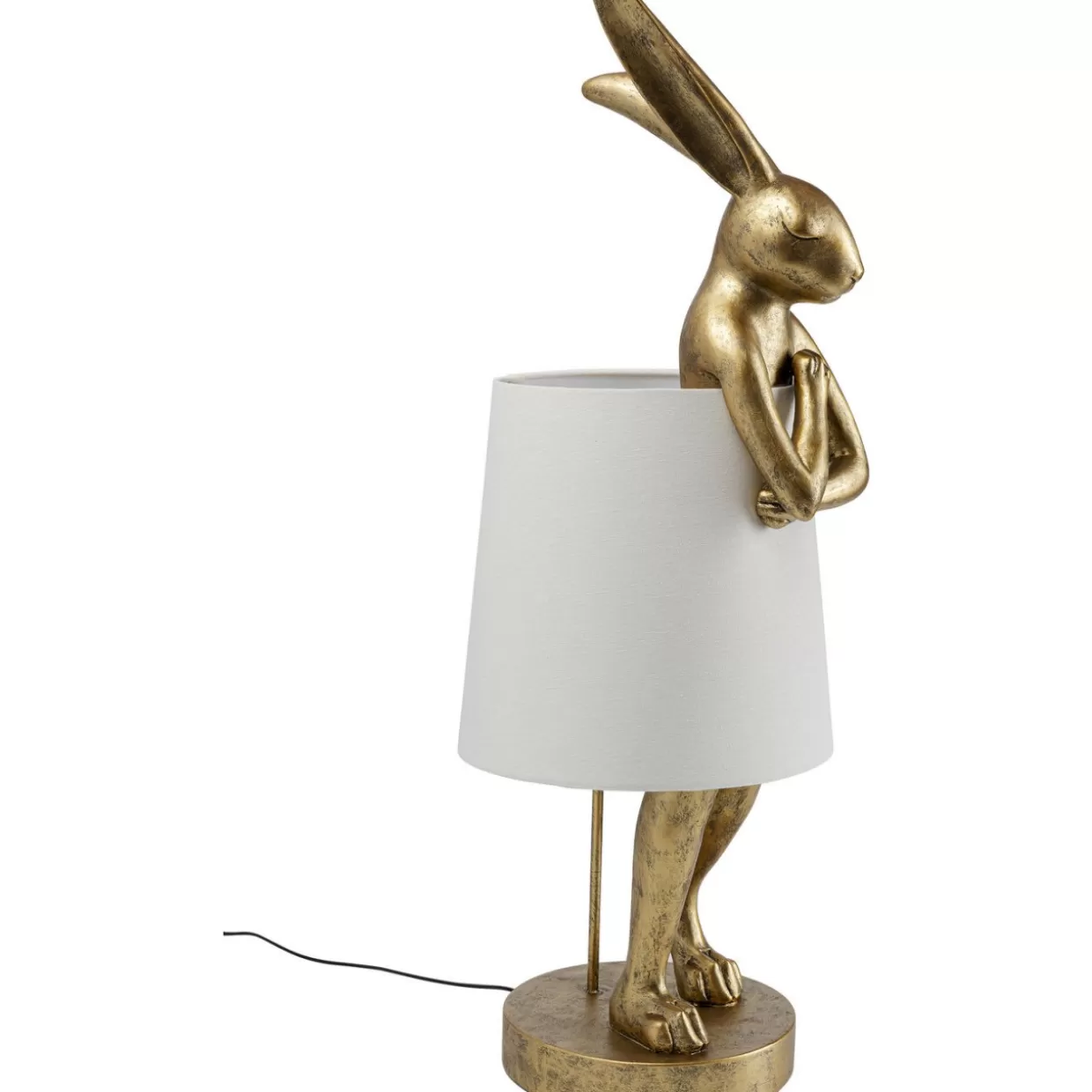 KARE Design Tischleuchten | Tischleuchte Animal Rabbit Gold 88